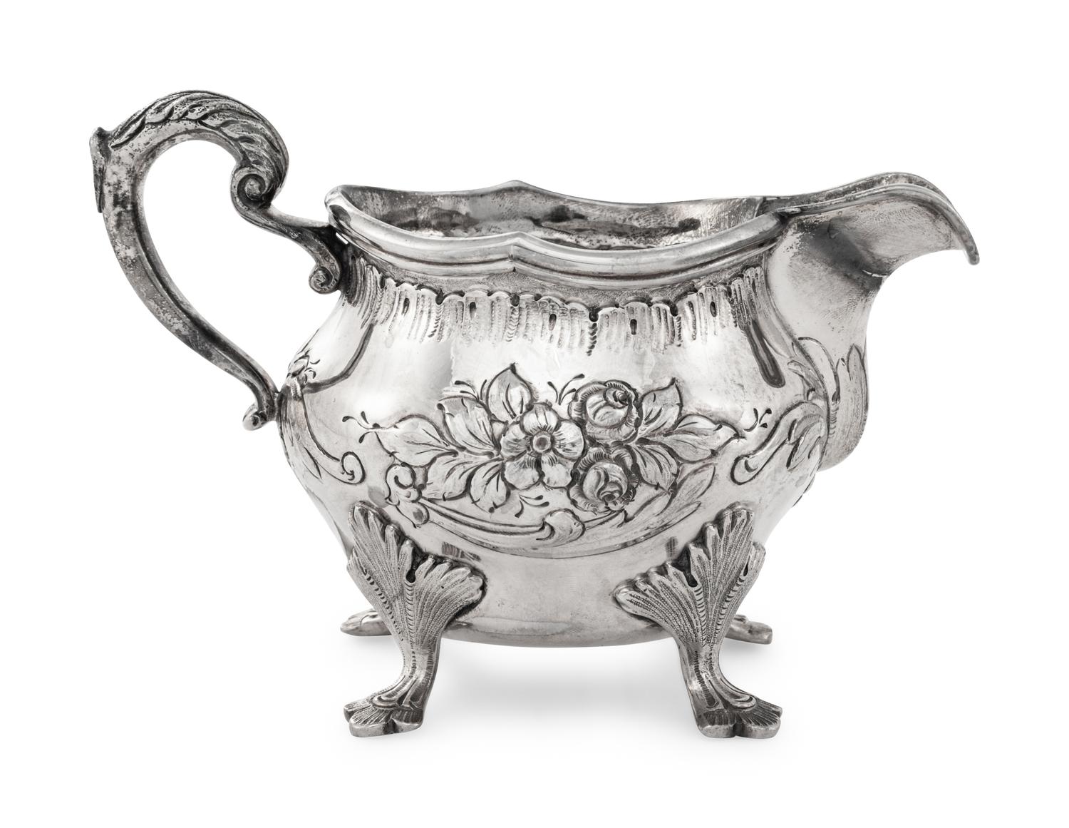 A Tiffany & Co. Danish Silver Creamer