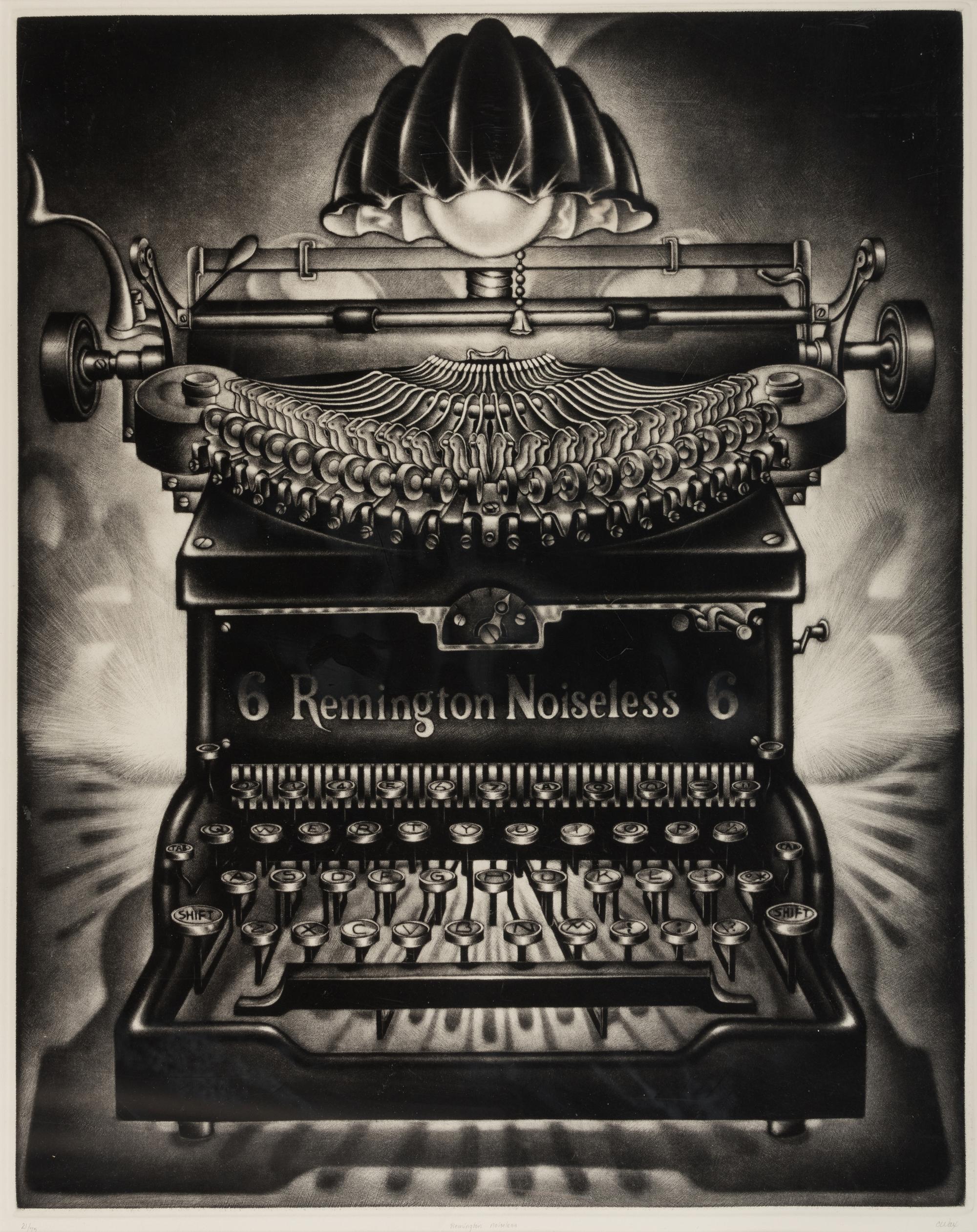 Remington Noiseless , 1986 and Apple Peeler (two works)