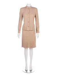 Two Oscar de la Renta Size 12 Ensembles, 1980-90s