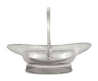 A George III Silver Flower Basket