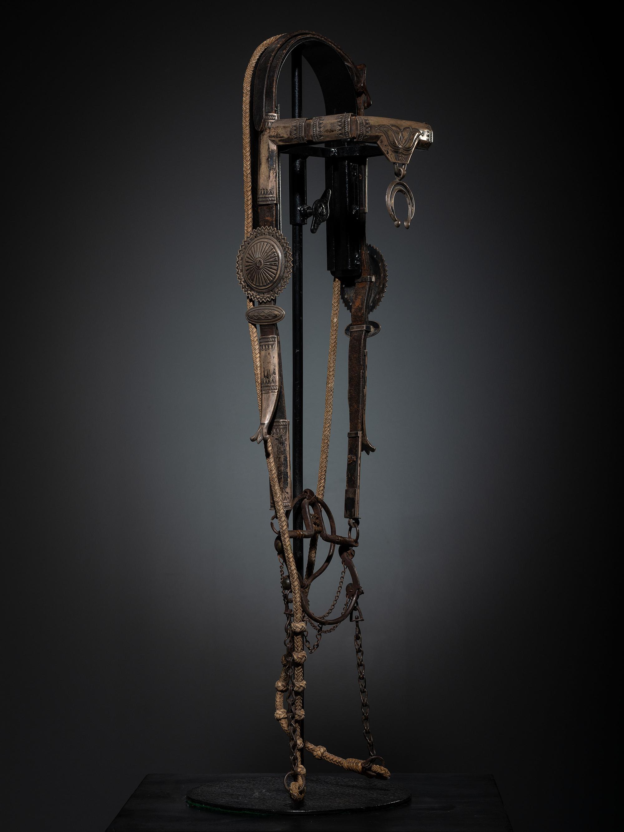 Navajo Silver Bridle