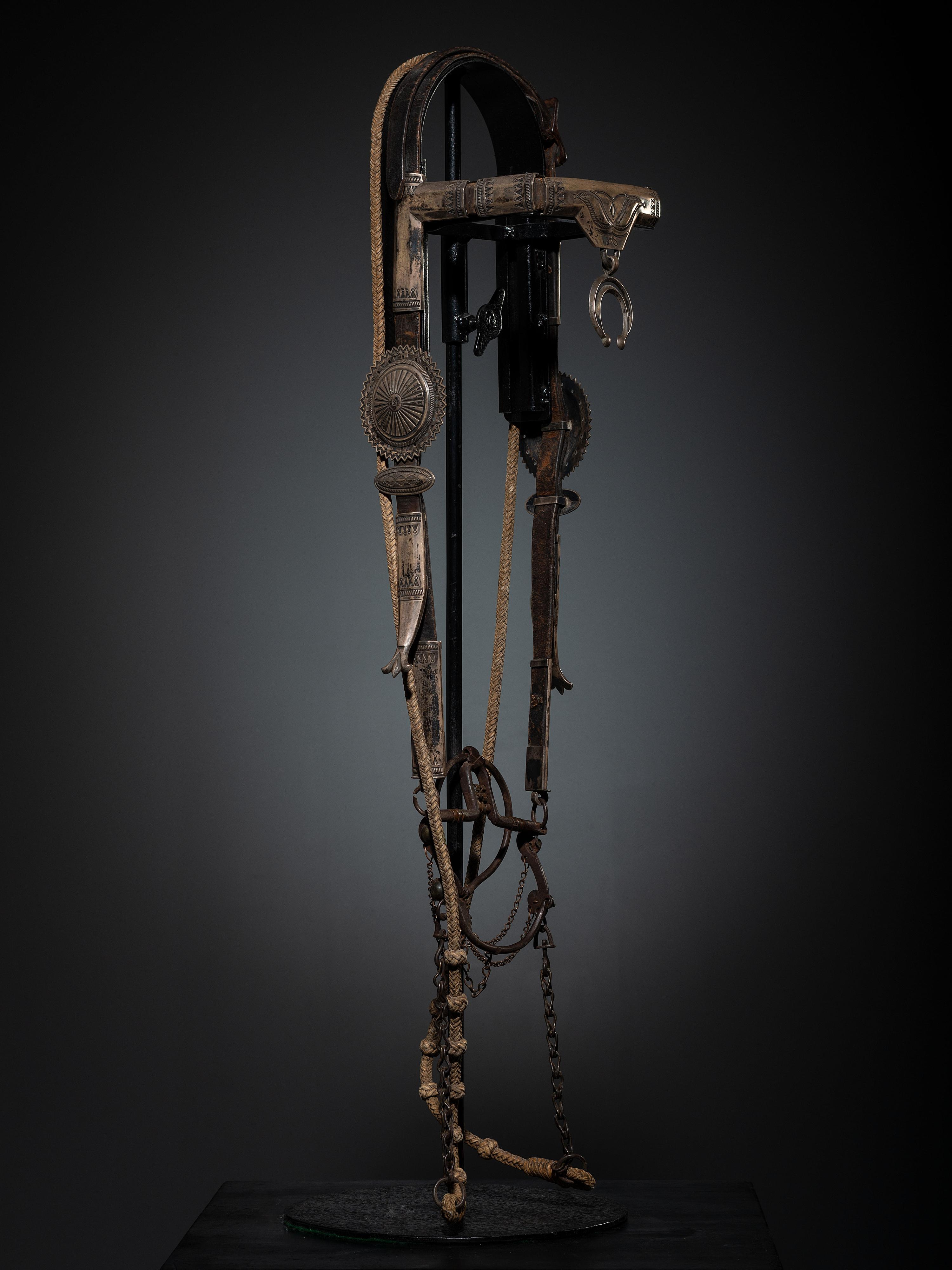 Navajo Silver Bridle