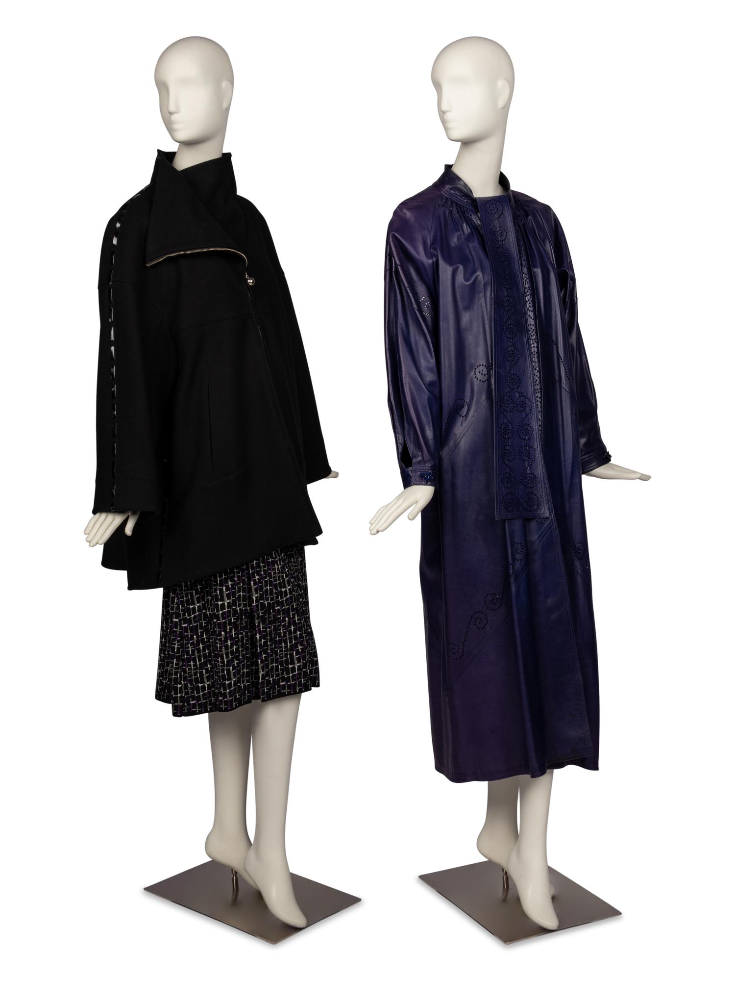 Two Jackets by Jean Muir and Claude Montana, 1980-91
