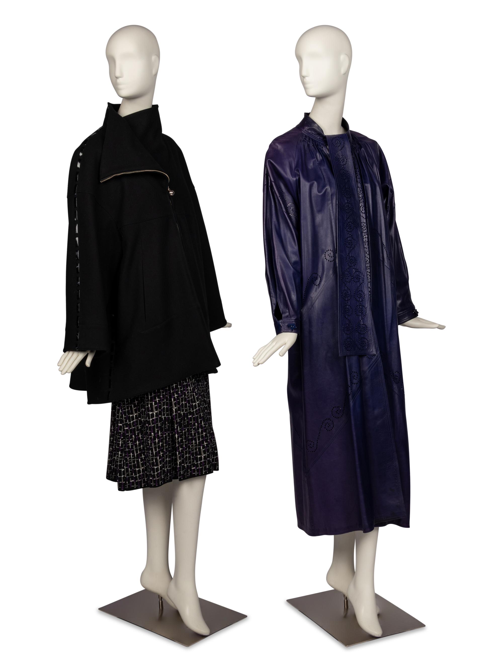 Two Jackets by Jean Muir and Claude Montana, 1980-91