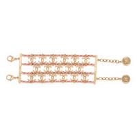 Chanel, CC & Woven Chain Bracelet