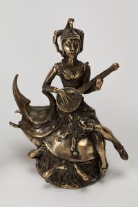 A Collection of Eighteen Continental Silver-Plate Figural Bells