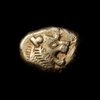 [ANCIENTS] LYDIA. Sardis. Time of Alyattes (pre-Croesus)(c. 625-600 BC). El 1/3 Stater. (4.6 g, 18mm)