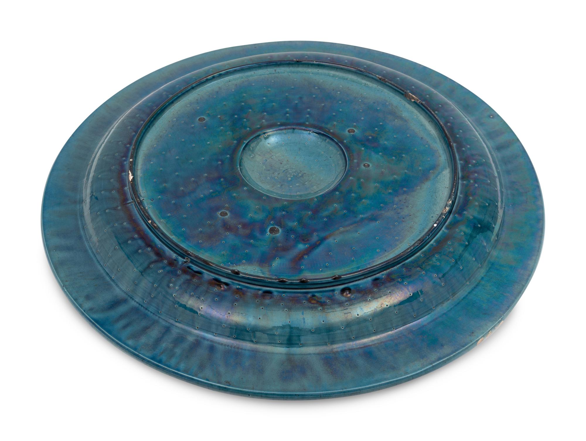 A Continental Majolica Charger