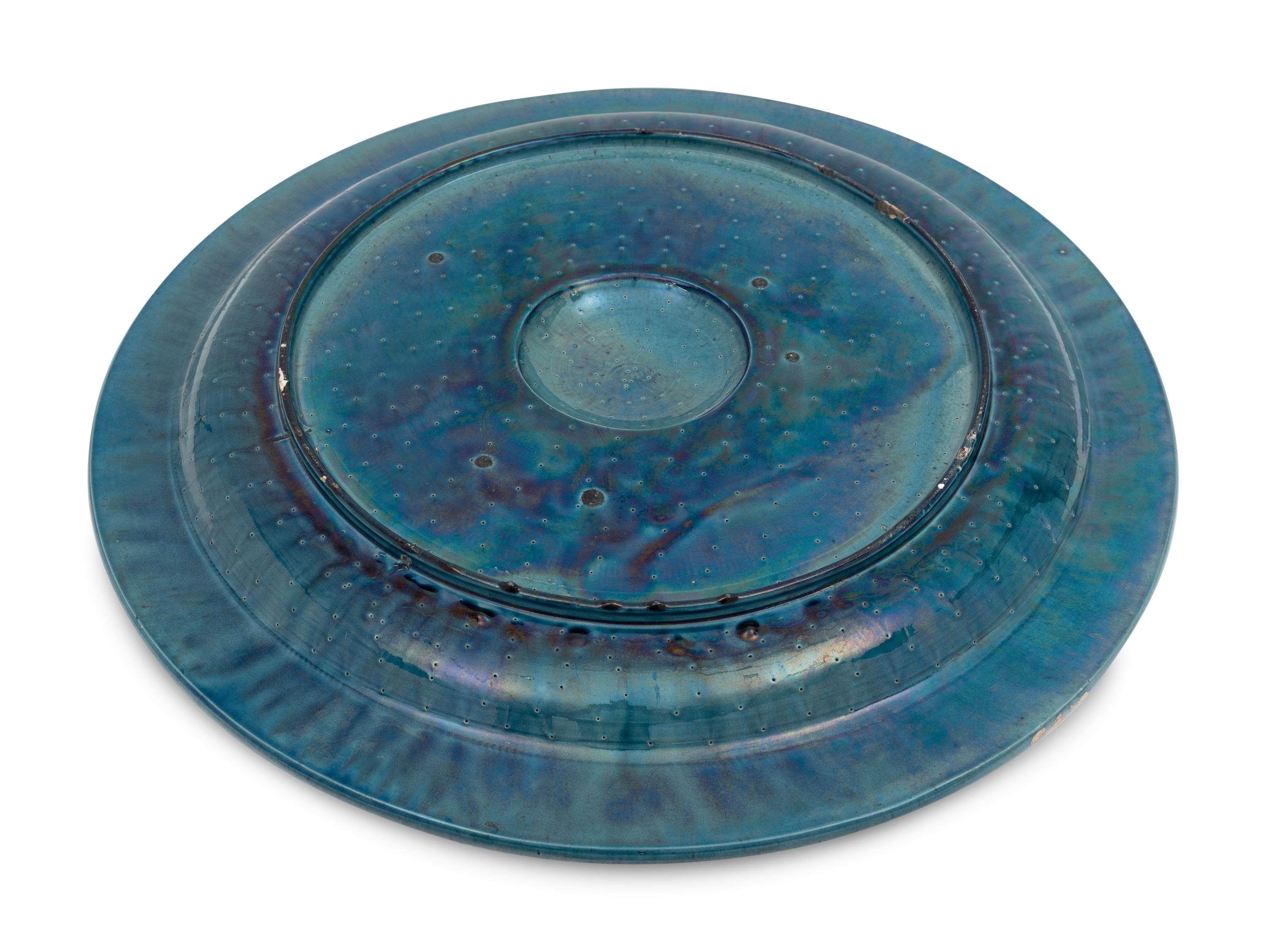A Continental Majolica Charger