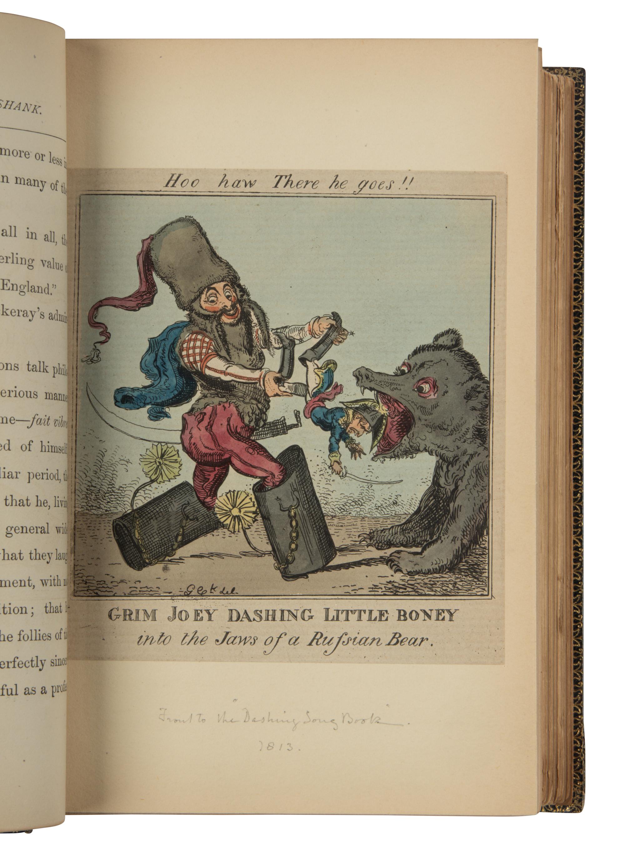 [CRUIKSHANK, George (1792-1878)]. JERROLD, William Blanchard (1826-1884). The Life of George Cruikshank in Two Epochs . London: Chatto and Windus, 1882.