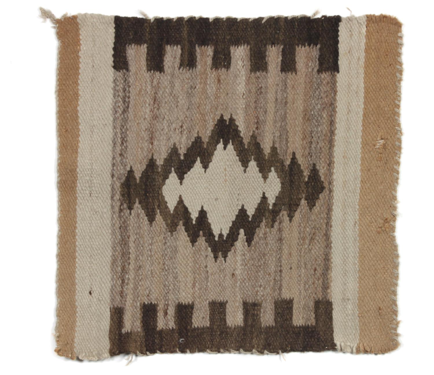 Three Navajo Rugs Largest: 56 x 26 1/2 inches