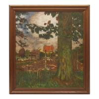 Édouard Vuillard (French, 1868-1940) — Le Poulailler du Château des Clayes , 1939