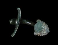 A Greek Bronze Hydria Handle