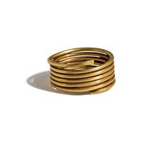 A Roman Gold Spiral Finger Ring