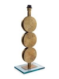 Pair of Disk Table Lamps