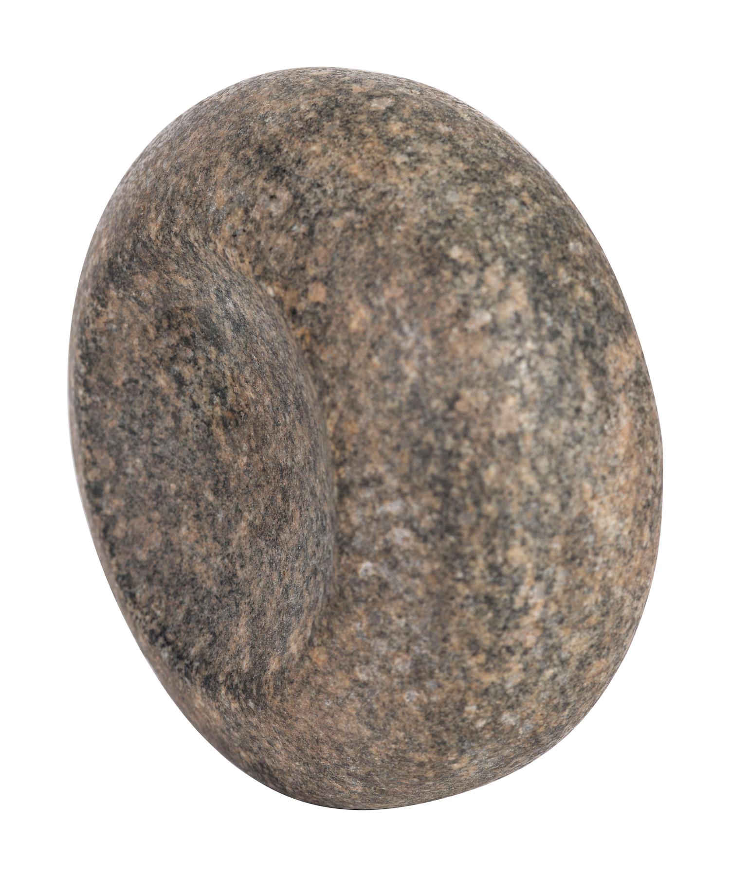 A Granite Discoidal, with Greg Perino COA
