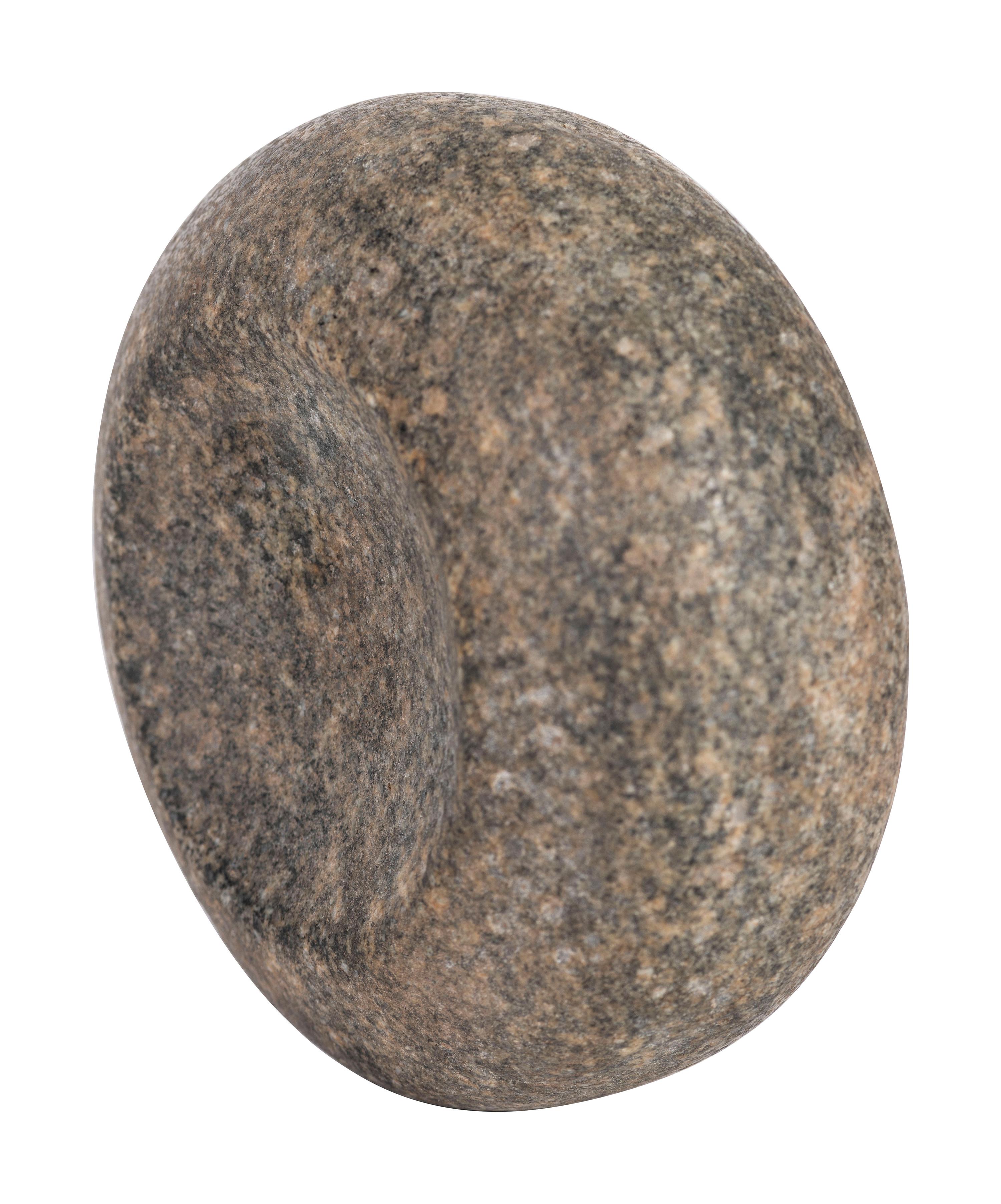A Granite Discoidal, with Greg Perino COA