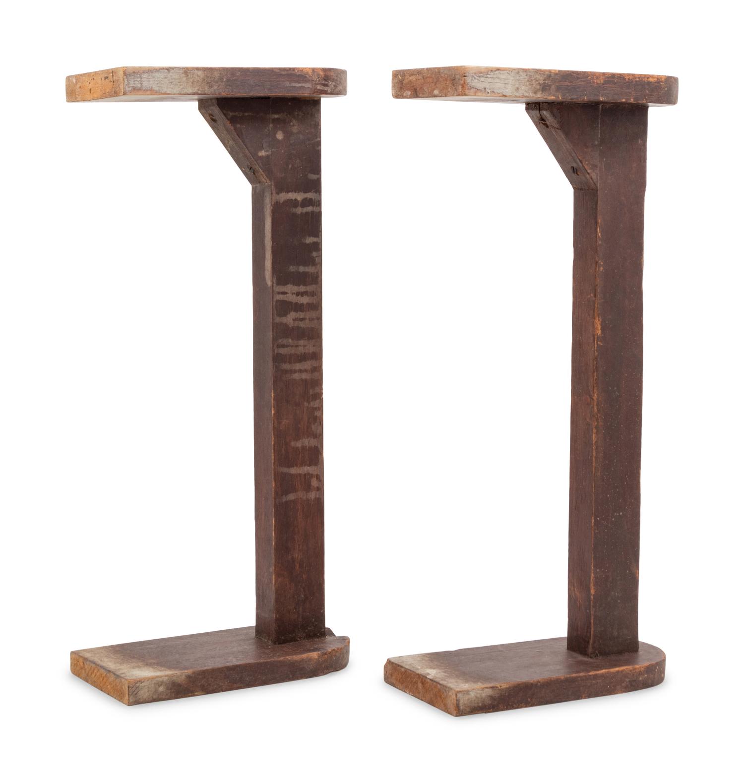 Two Wood Butter or Pastry Molds