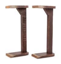 Two Wood Butter or Pastry Molds