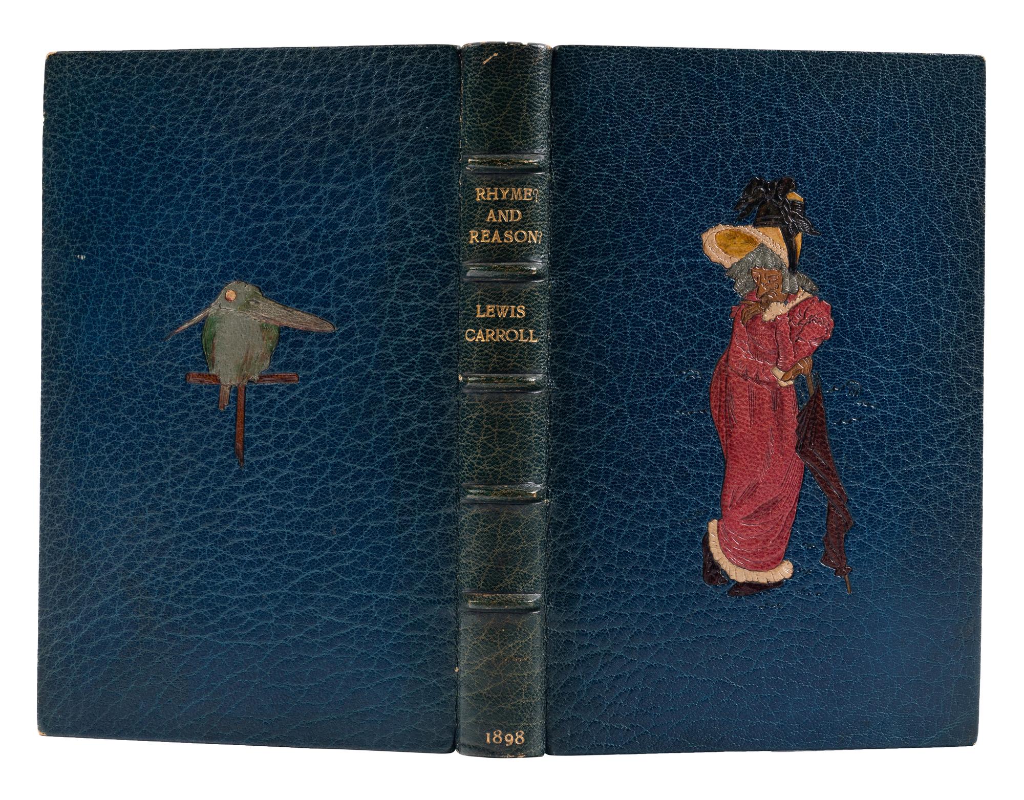 [BINDING -- KELLIEGRAM]. DODGSON, Charles Lutwidge ("Lewis Carroll"). Ryhme? And Reason? London: Macmillan and Co., 1898.