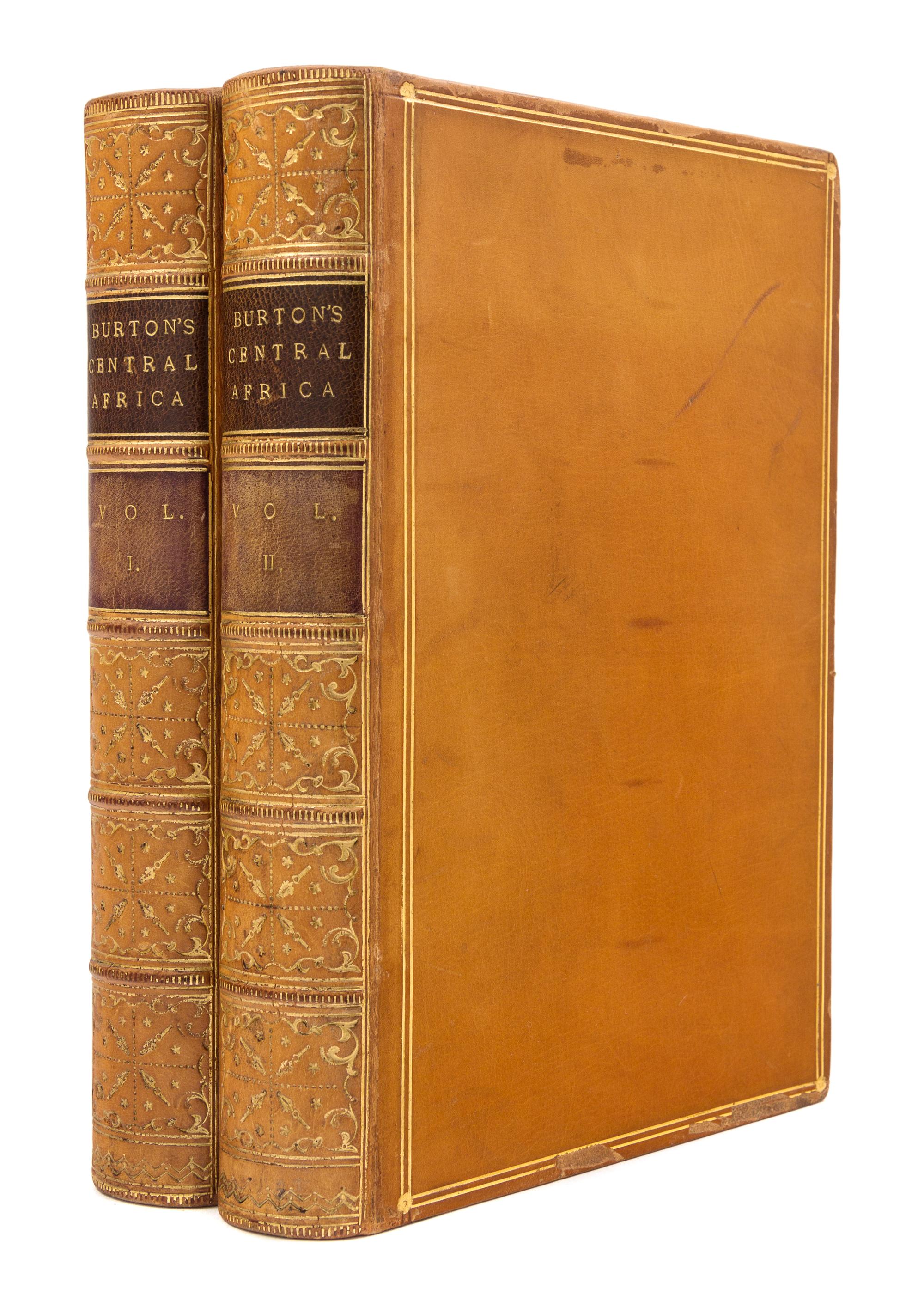 BURTON, Richard Francis, Sir (1821-1890). The Lake Regions of Central Africa. London, 1860. FIRST EDITION.
