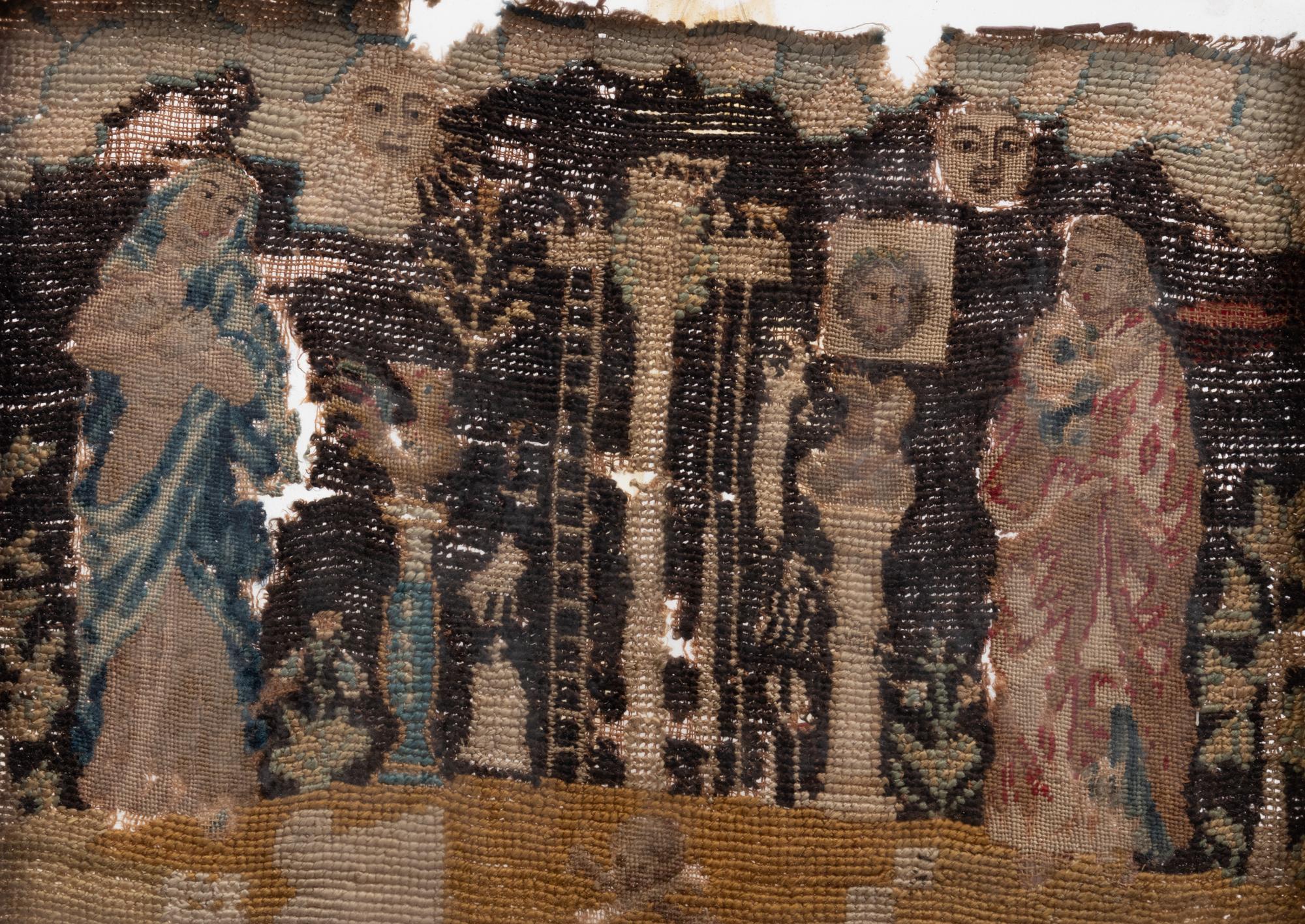 A Continental Needlework Panel