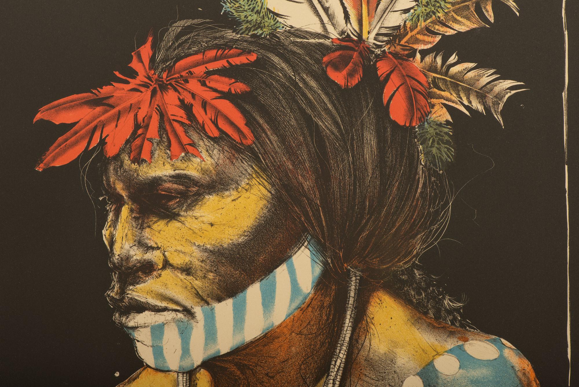 Taos Turtle Dancer, editioned 2/80