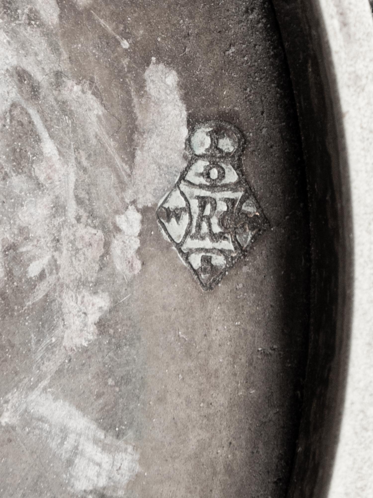 A Pair of English Silver-Plate Épergne Bases with Elephant Decoration