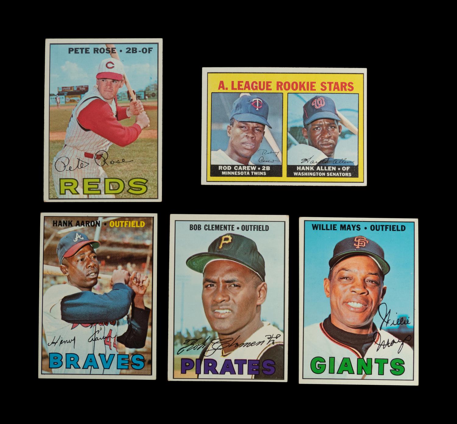 A Complete Set of 1967 Topps Baseball Cards (609/609) Including Graded Tom Seaver Rookie,