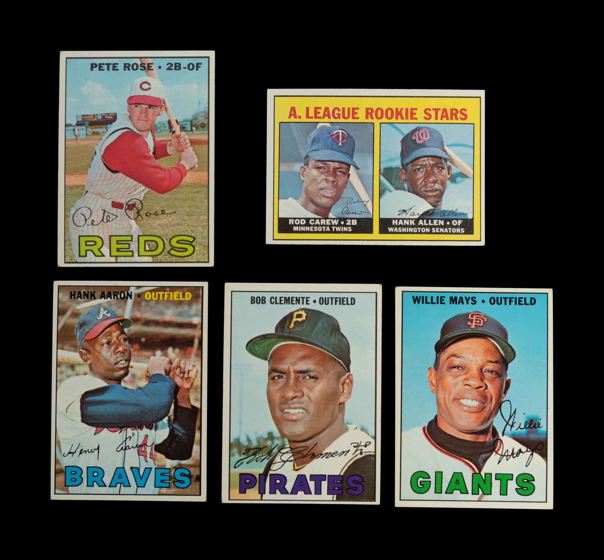 A Complete Set of 1967 Topps Baseball Cards (609/609) Including Graded Tom Seaver Rookie,