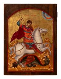 An Eastern European Painted Icon