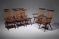 Set of 8 New chairs, 1977