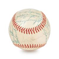 A 1959 St. Louis Cardinals Team Signed Autographed Baseball Including Early Bob Gibson Signature (Beckett Authentication Services BAS Certified),