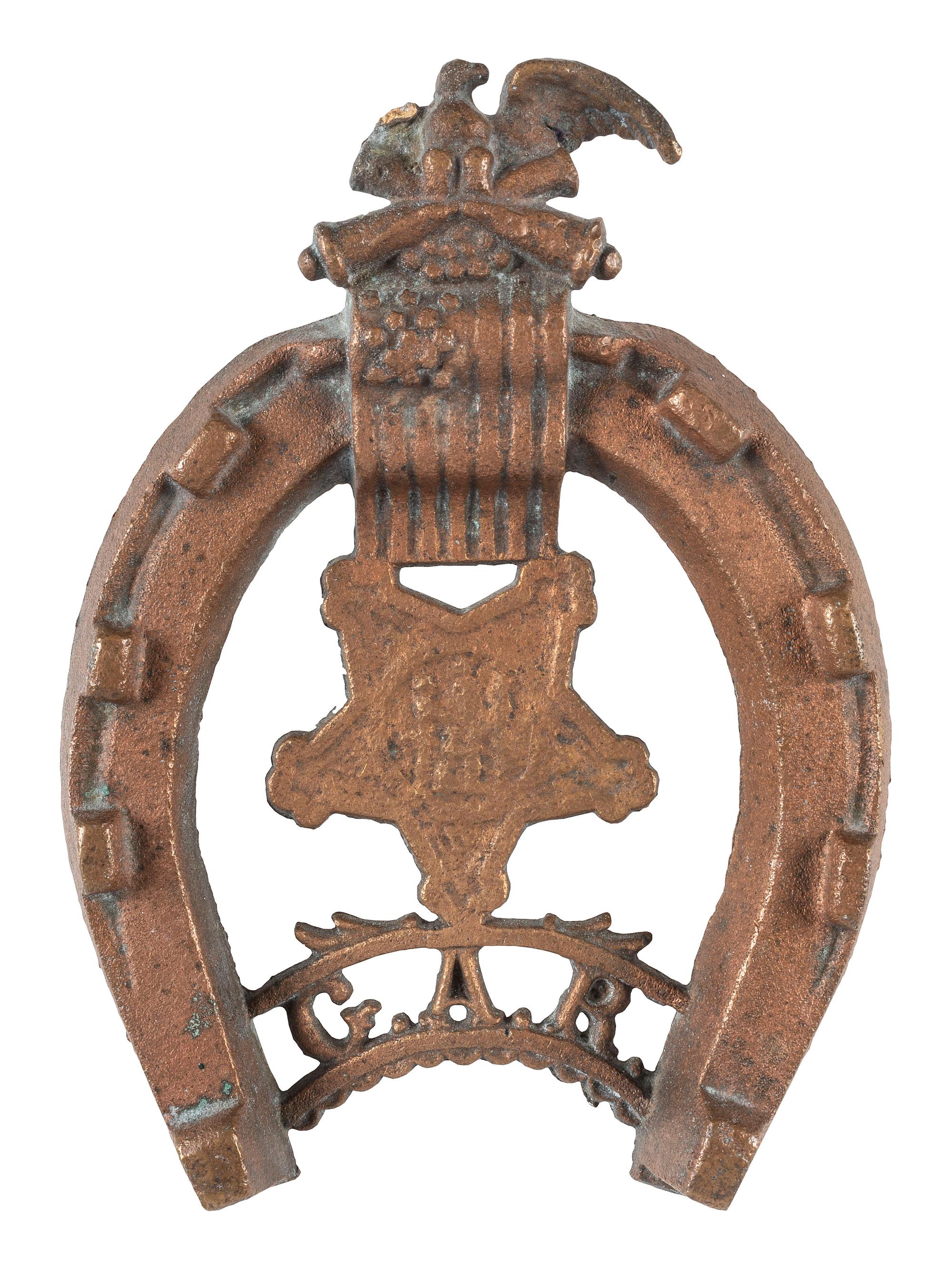 [SCIENCE & TECHNOLOGY]. Charles M. Hayden (1845-1934) archive featuring a patent model for a gun mount with associated photographs, letters, and sketchbook.