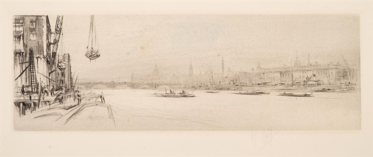 The Arteries of Great Britain (set of five prints: The Clyde; The Forth; The Tyne; The Mersey; The Thames)