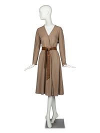 Halston Knit Dress and Leather Belt, 1970s