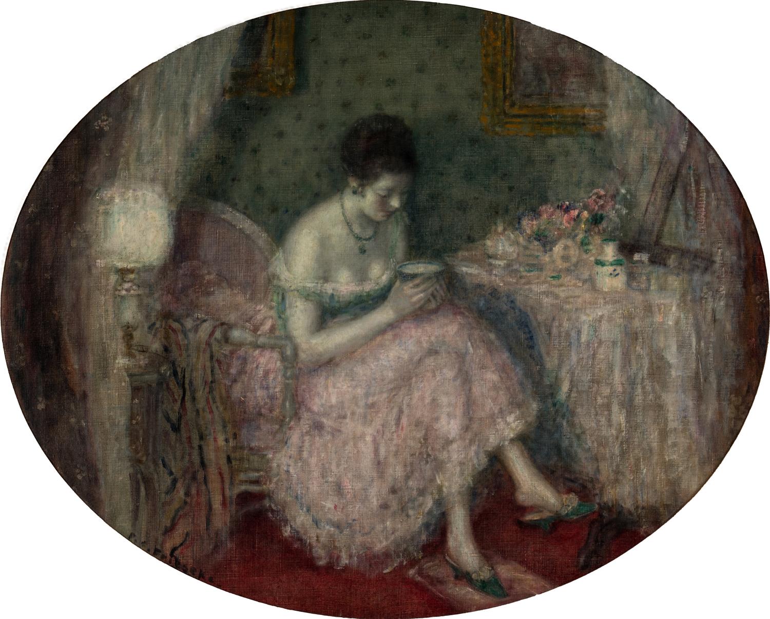 Woman at her Toilette , c. 1924