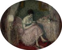 Woman at her Toilette , c. 1924