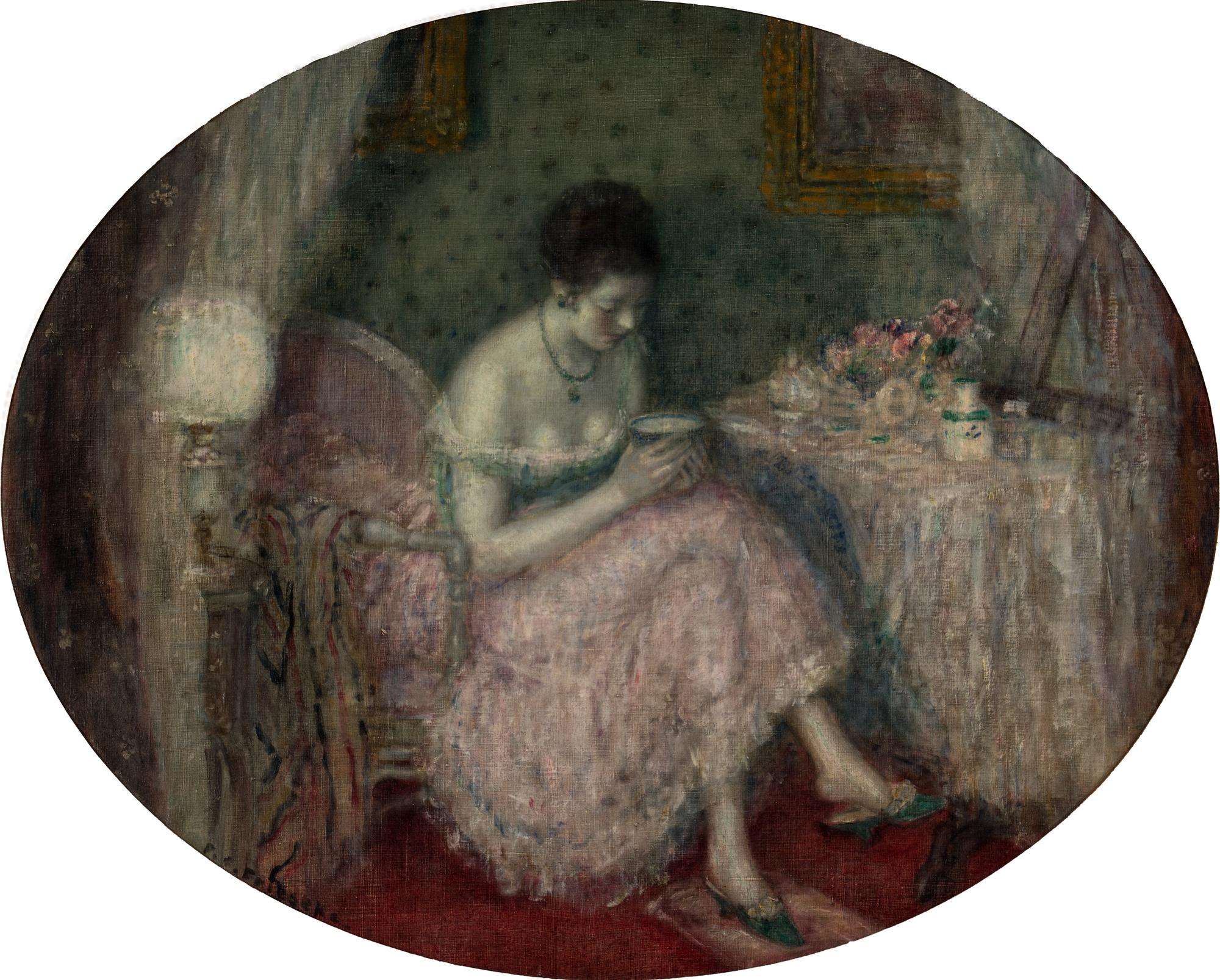 Woman at her Toilette , c. 1924