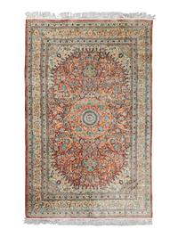 An Indian Silk Rug