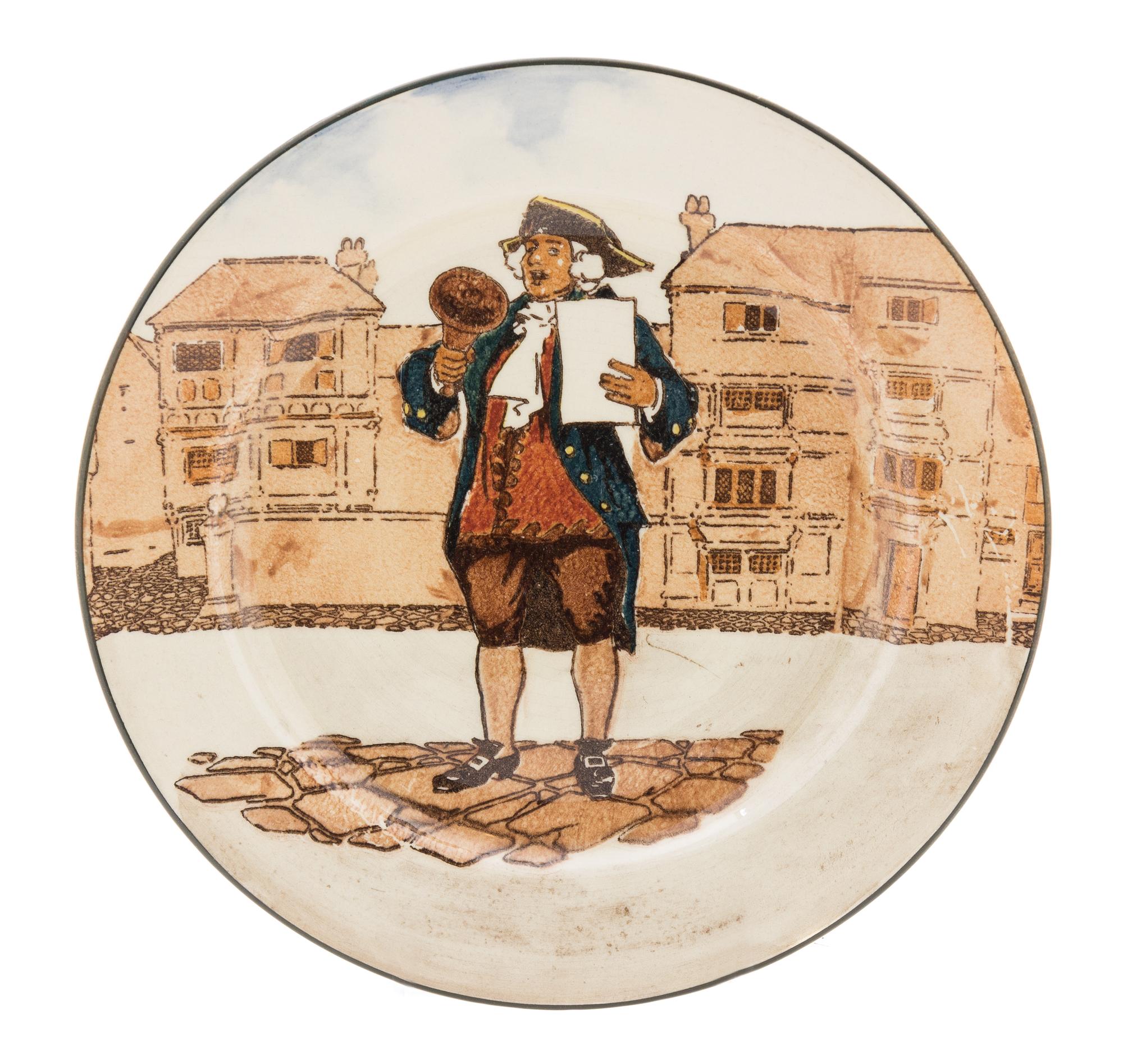 A Royal Doulton Ceramic Plate Diameter 10 1/2 inches.