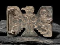 Silver Katsina Belt Buckle, PLUS
