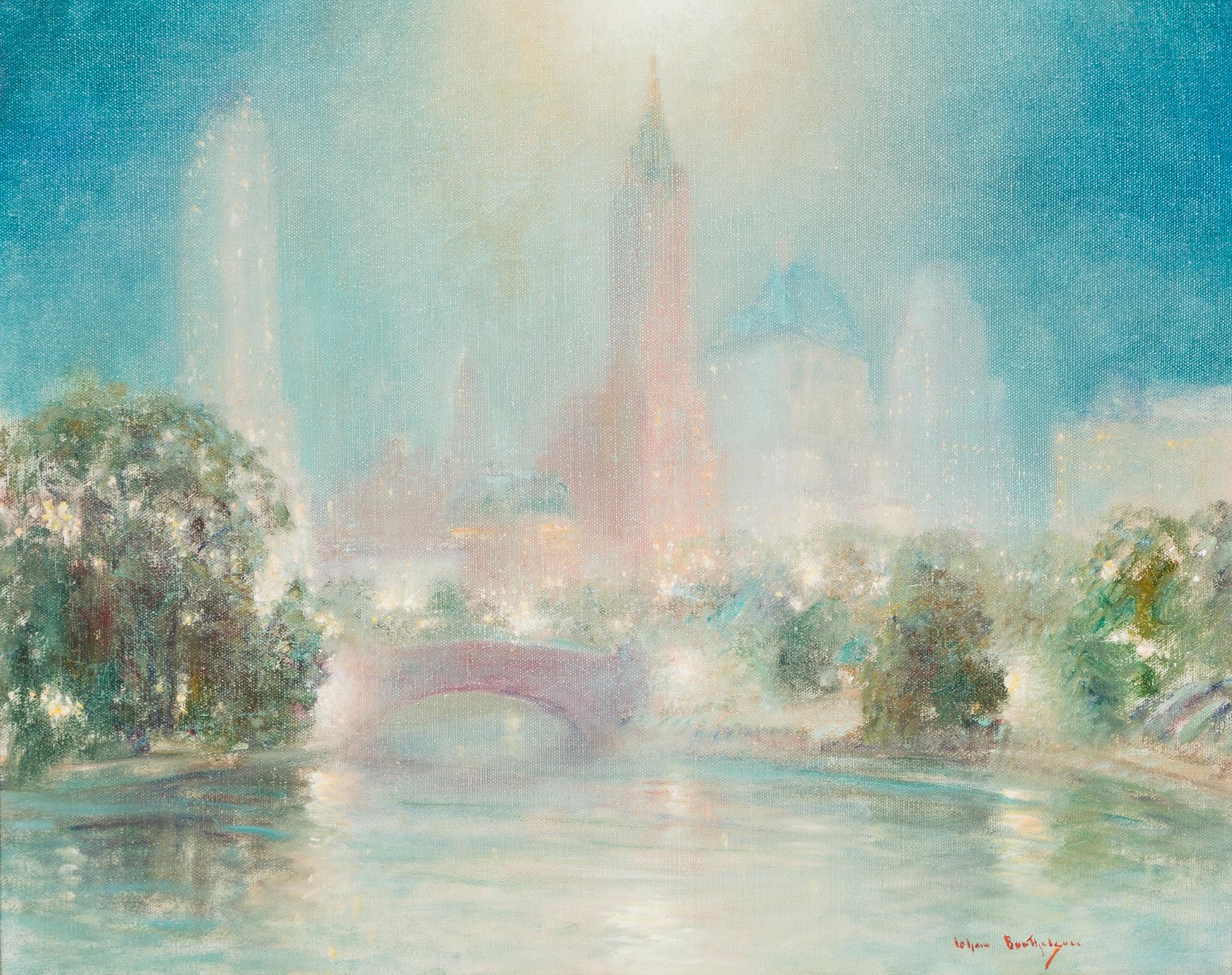 Johann Berthelsen, (American, 1883-1972), From the Lagoon