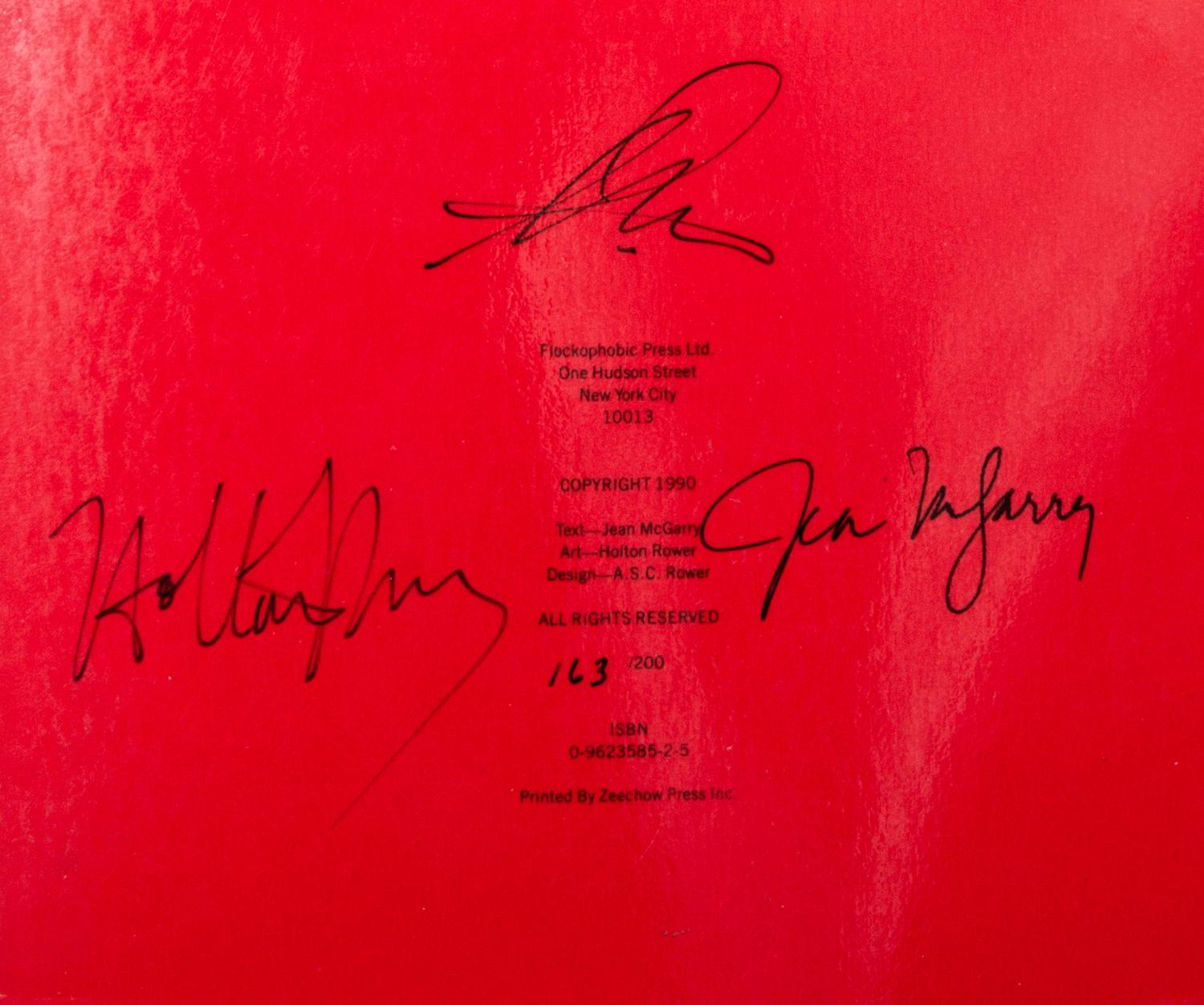 (ARTISTS BOOKS, CONCEPTUAL MENUS). Human House, by Jean McGarry [and] The Menu, by Toby Lee Greenberg. (with 1 other, 3 total)
