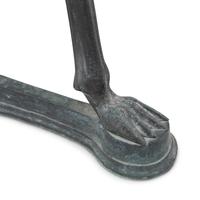 An Italian Bronze Tripod Jardiniere Stand with Satyrs