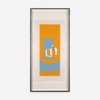 Robert Motherwell (American, 1915-1991) Summer Light Series: Harvest, with Blue Shadow
