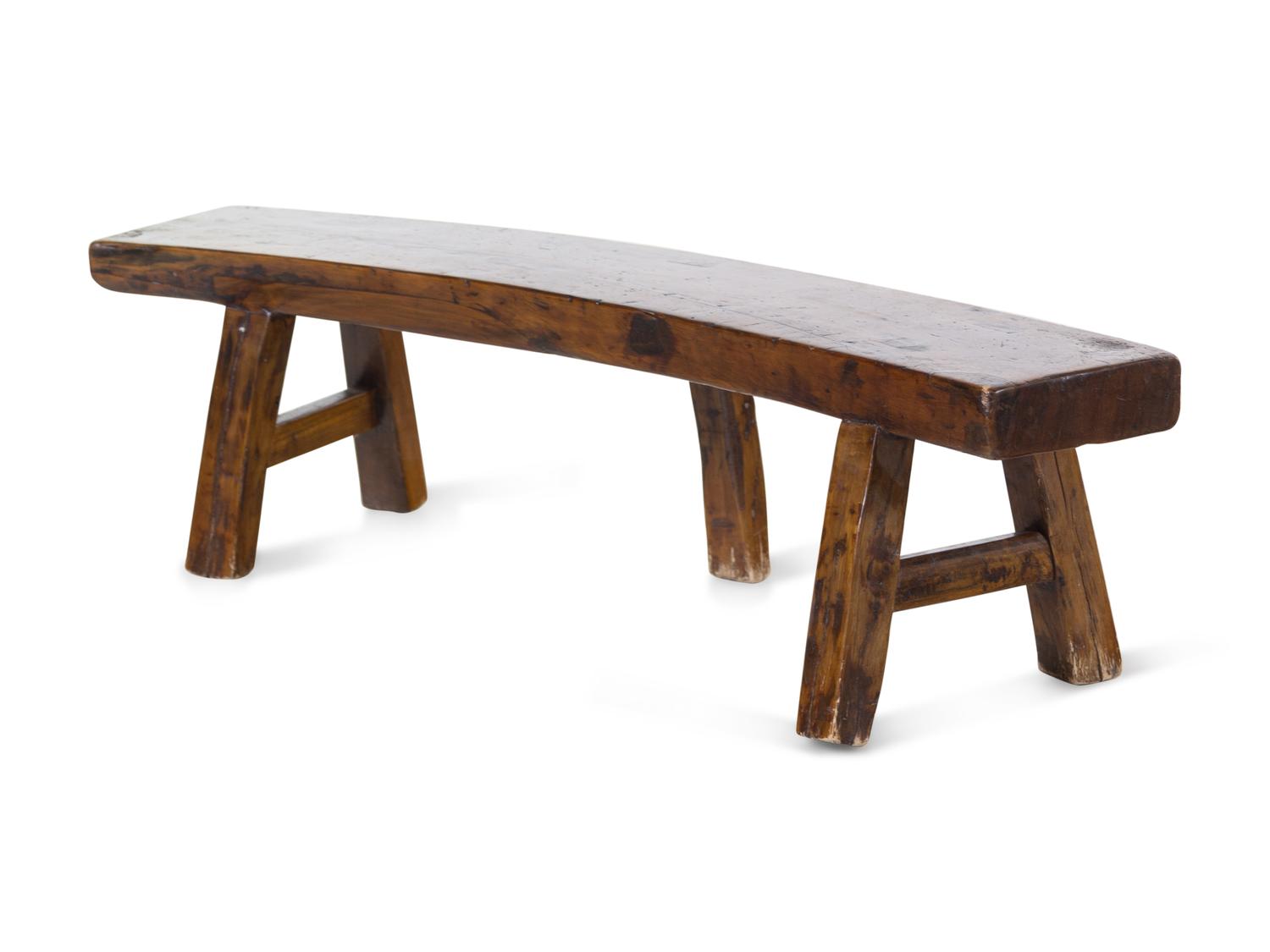 A Provincial Carved Foot Stool