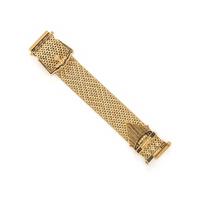 GRUEN, 14K YELLOW GOLD SURPRISE WATCH
