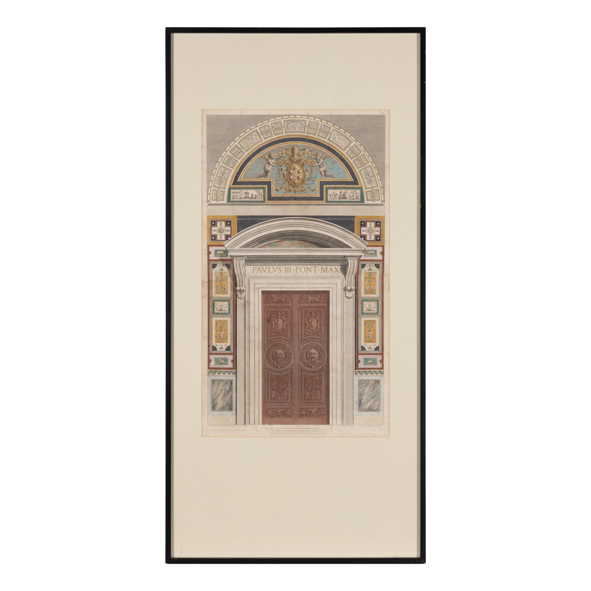 After Gaetano Savorelli — Four Plates from Le Logge di Raffaello