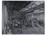 [EDUCATION]. 10 large format glass negatives featuring students at Wilberforce University.